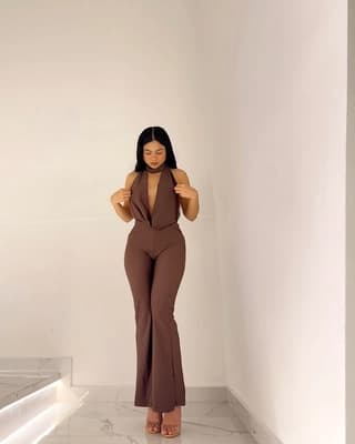 ENTERIZO IVONNY MOCHA MOUSEE 